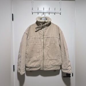 UO BDG Vintage Beige Corduroy Jacket